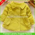 Girls boutique winter wear baby girl Luxury corduroy overcoat supper warm jacket for little princess